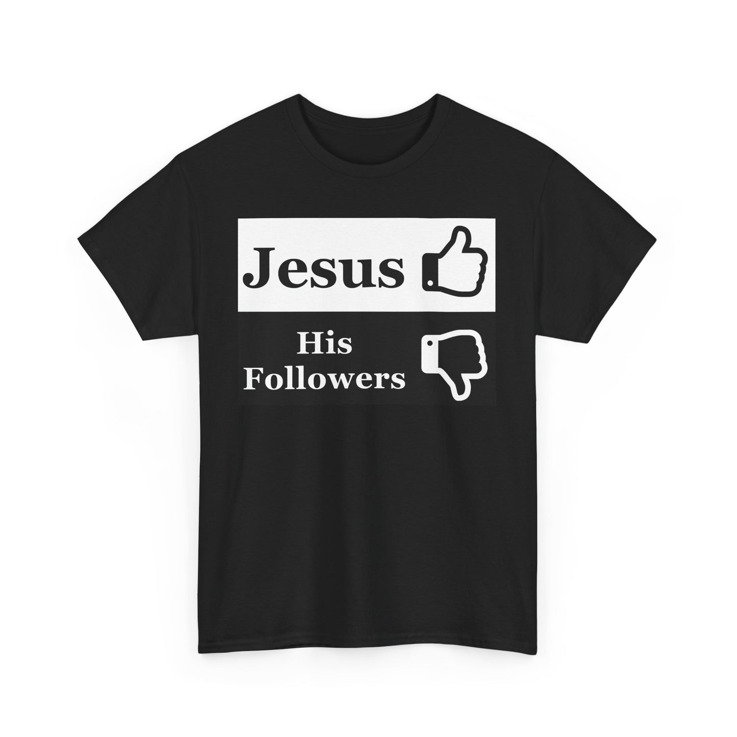 Thumbs Up Jesus - Unisex Heavy Cotton Tee