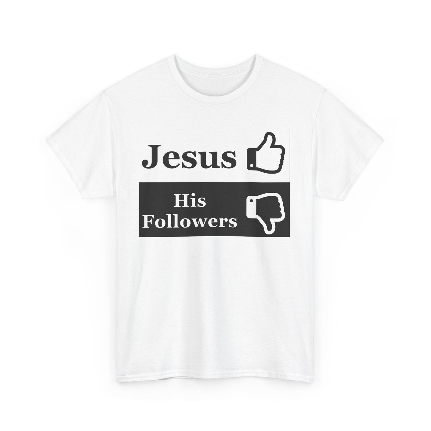 Thumbs Up Jesus - Unisex Heavy Cotton Tee