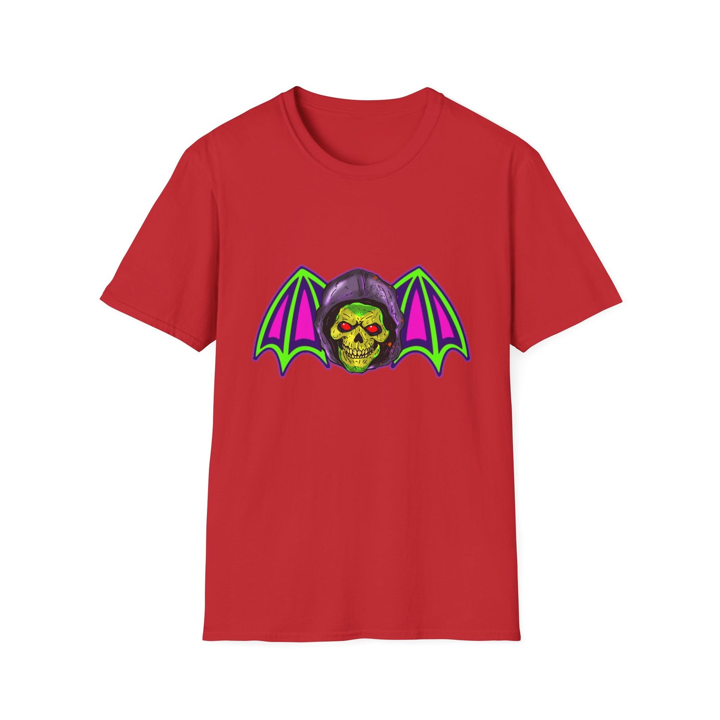 Skeletor Art Unisex Softstyle T-Shirt