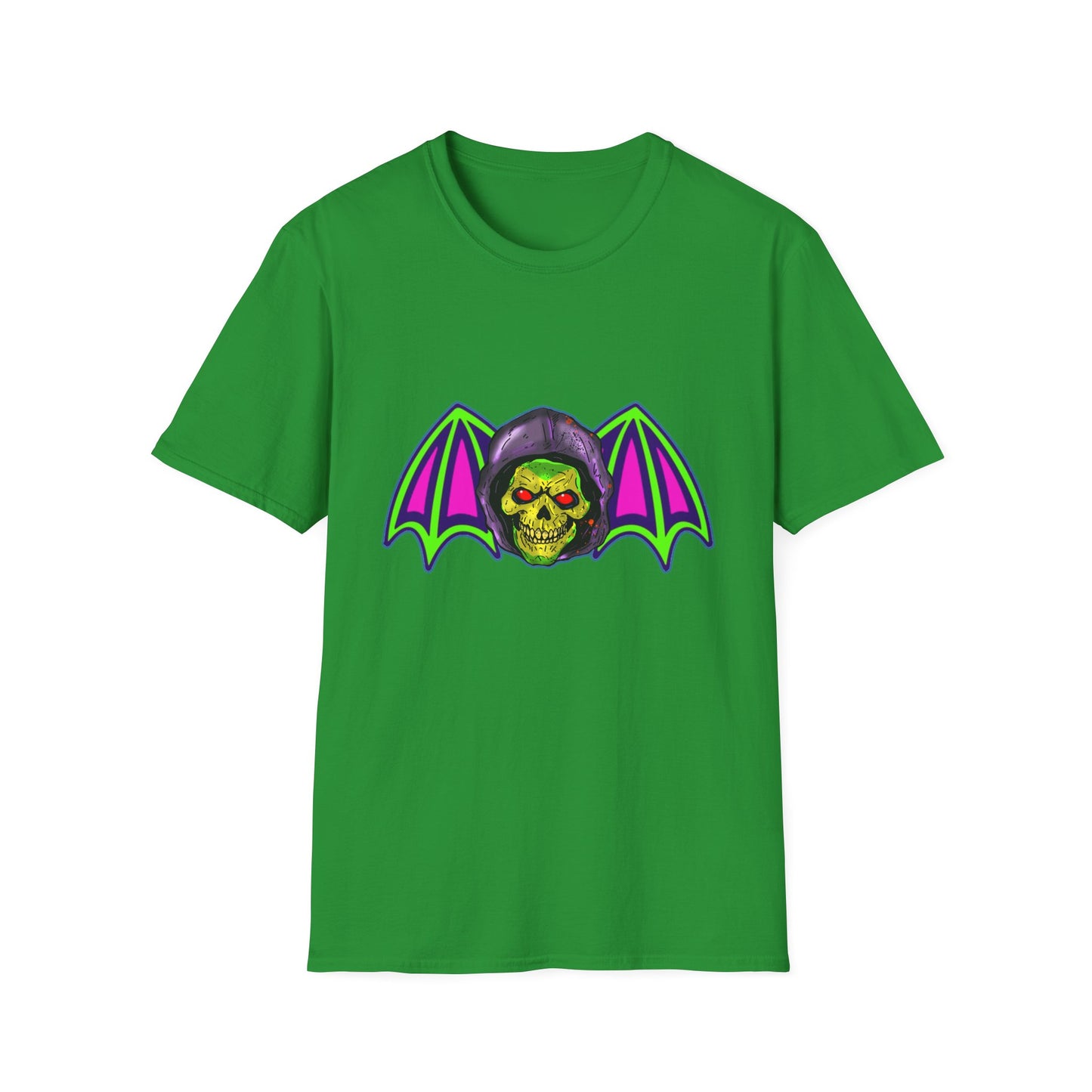 Skeletor Art Unisex Softstyle T-Shirt