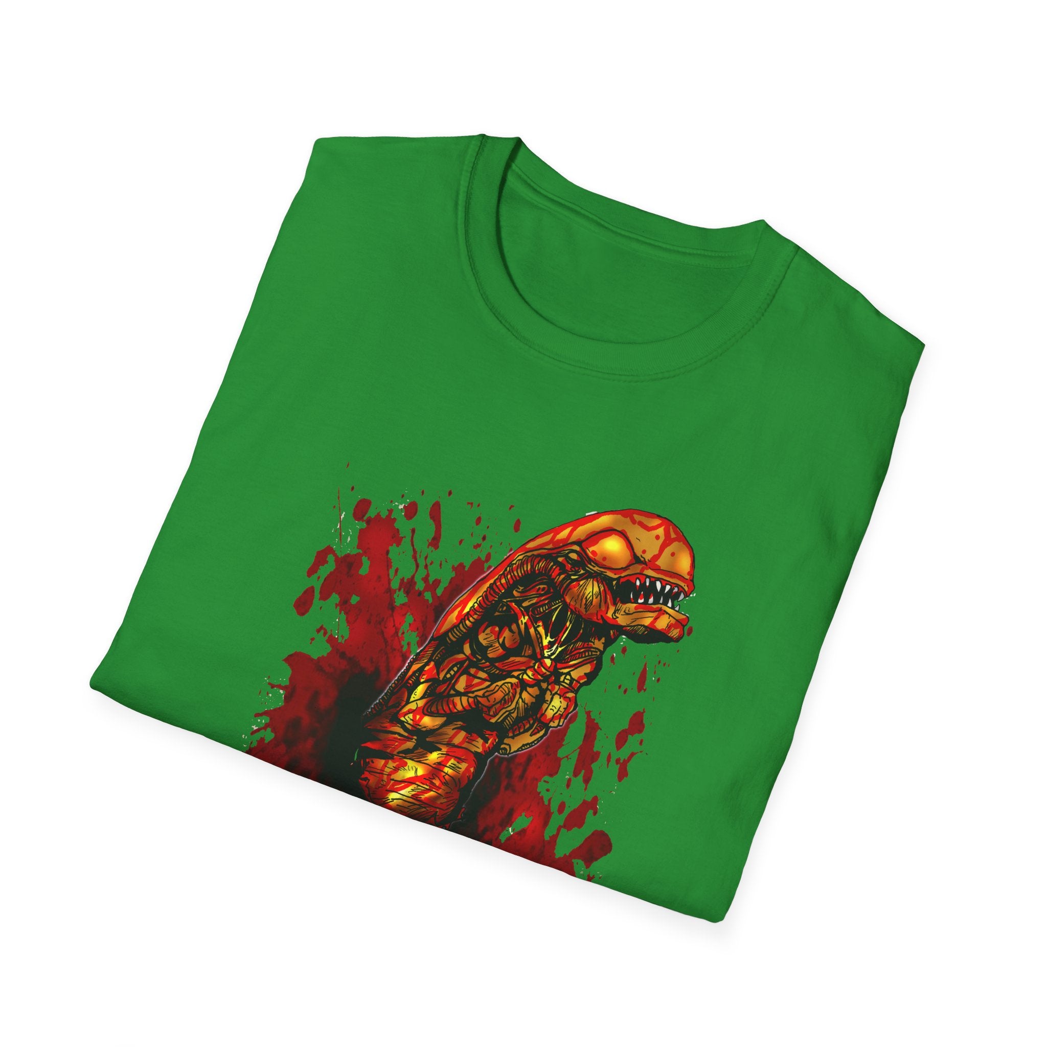 Alien Chest Burst Unisex Softstyle T-Shirt