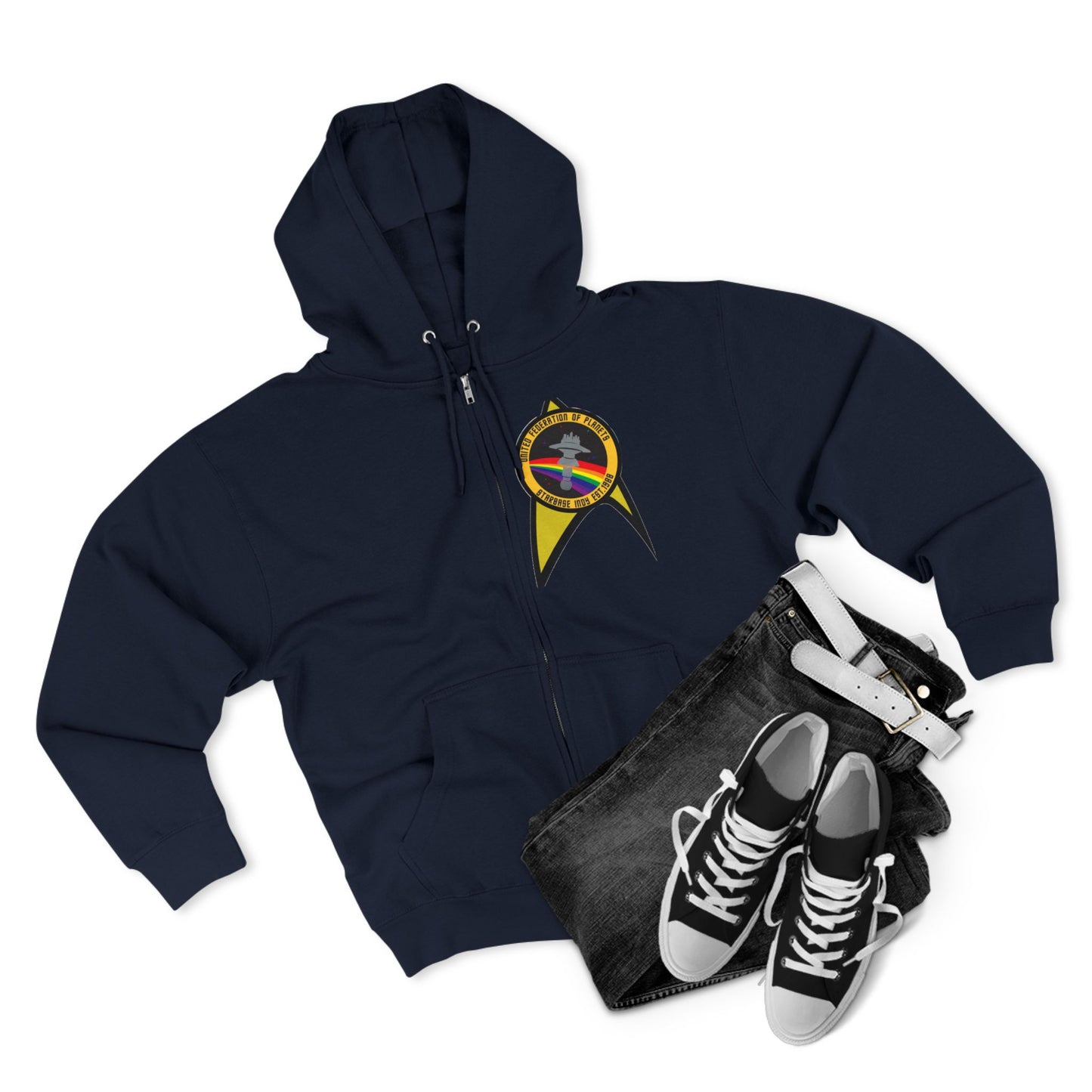 Starbase Indy Unisex Zip Hoodie