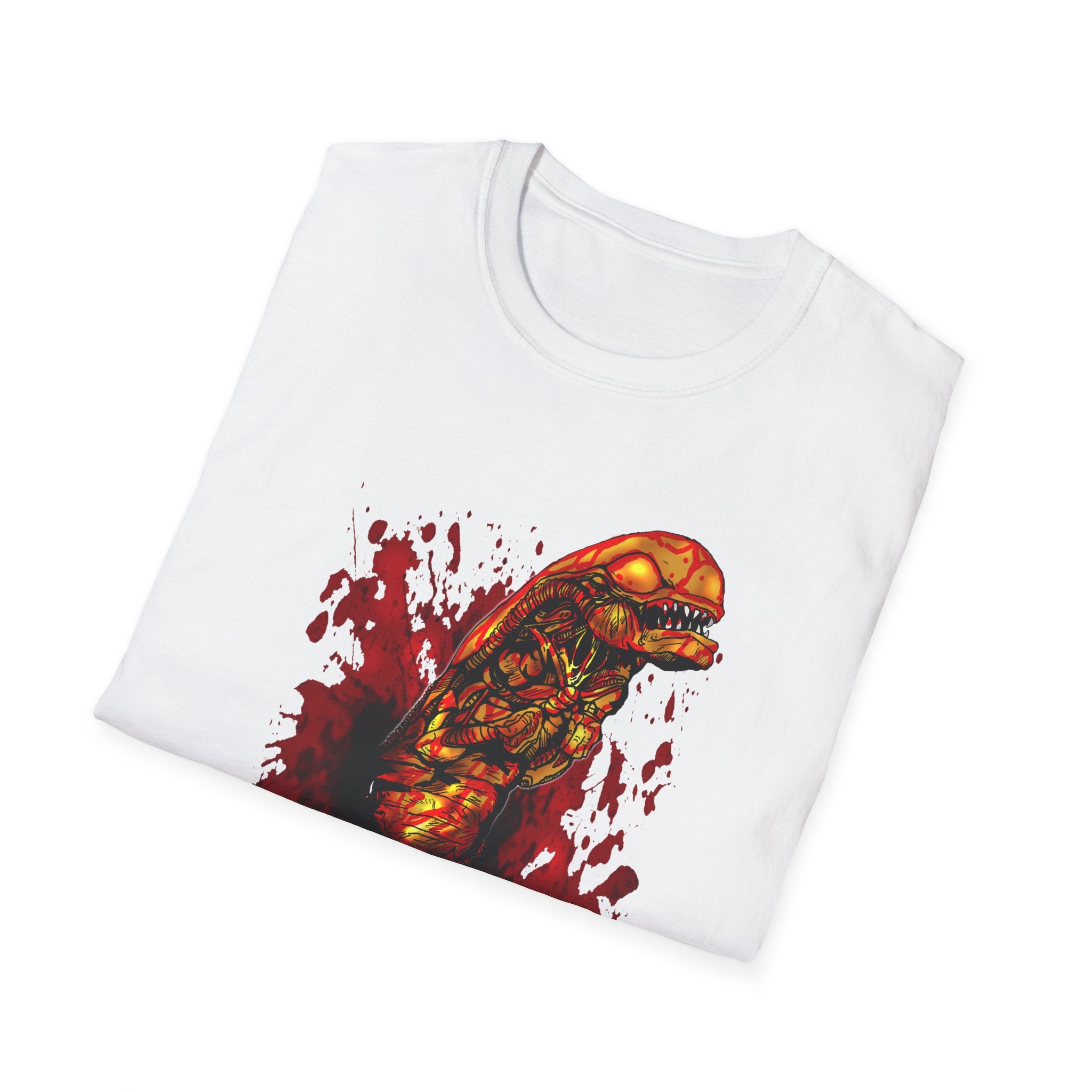 Alien Chest Burst Unisex Softstyle T-Shirt
