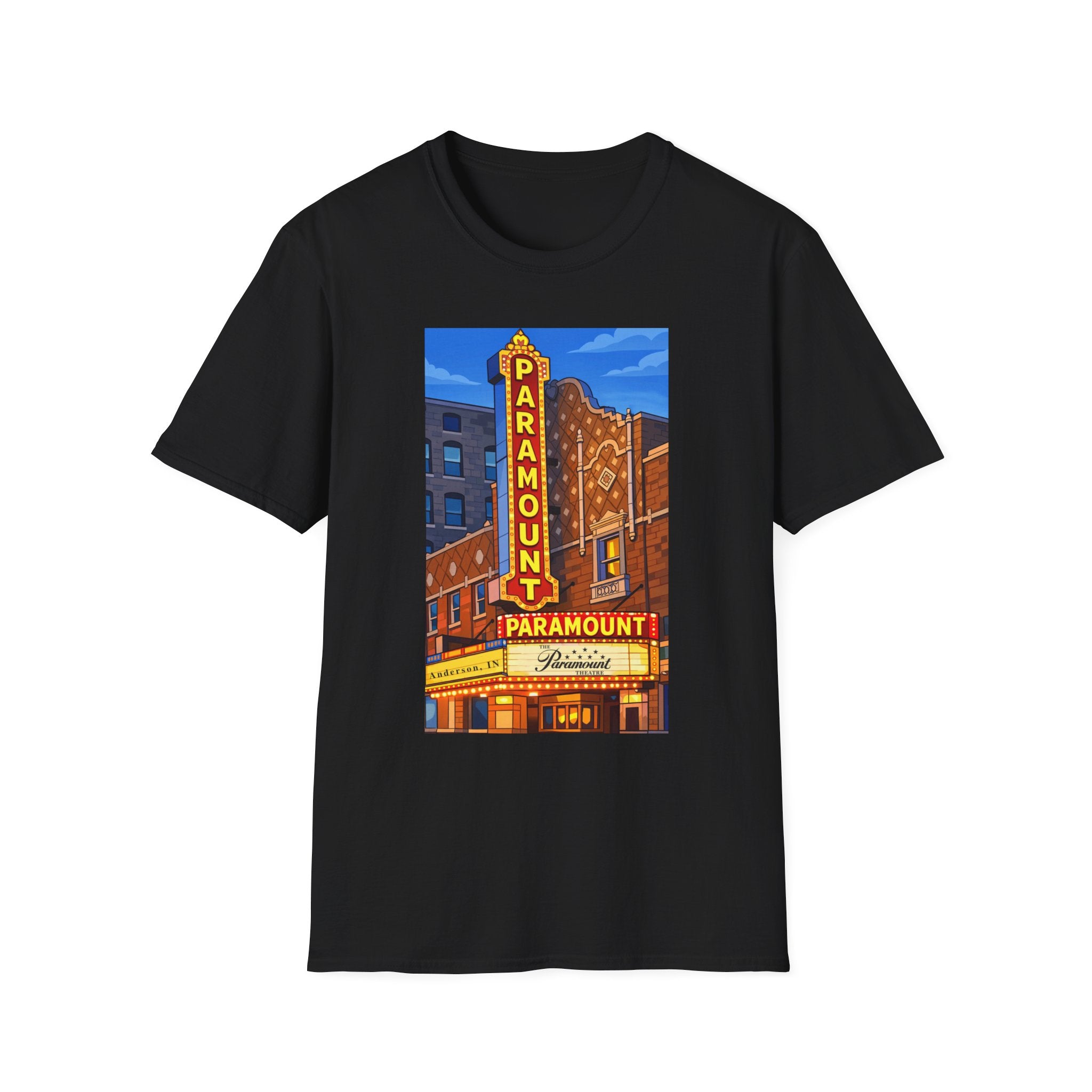 The Paramount Theatre Unisex Softstyle T-Shirt