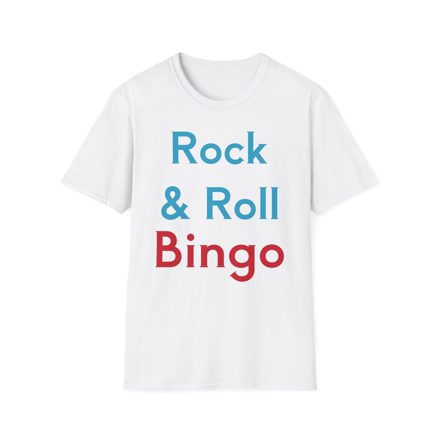 Rock and Roll Bingo - Unisex Softstyle T-Shirt