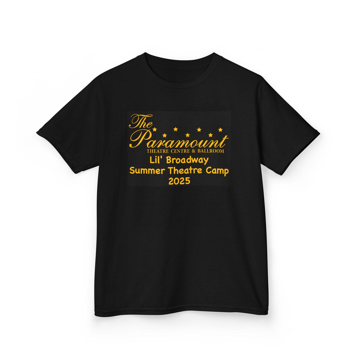 Lil' Broadway Kids Tee - Perfect for Theatre Camps, Summer Fun, Artsy Play, Gift for Young Performers, School Events