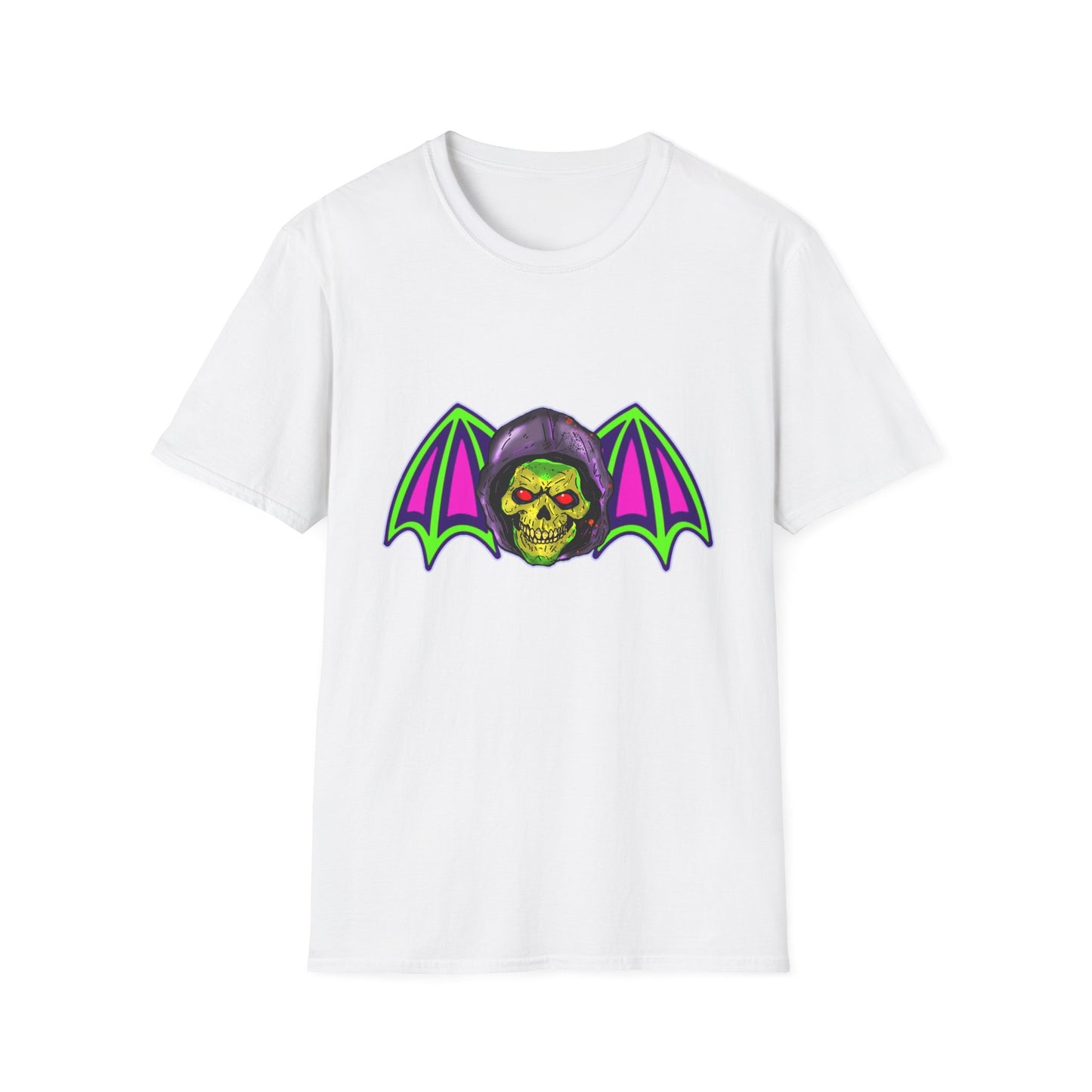 Skeletor Art Unisex Softstyle T-Shirt