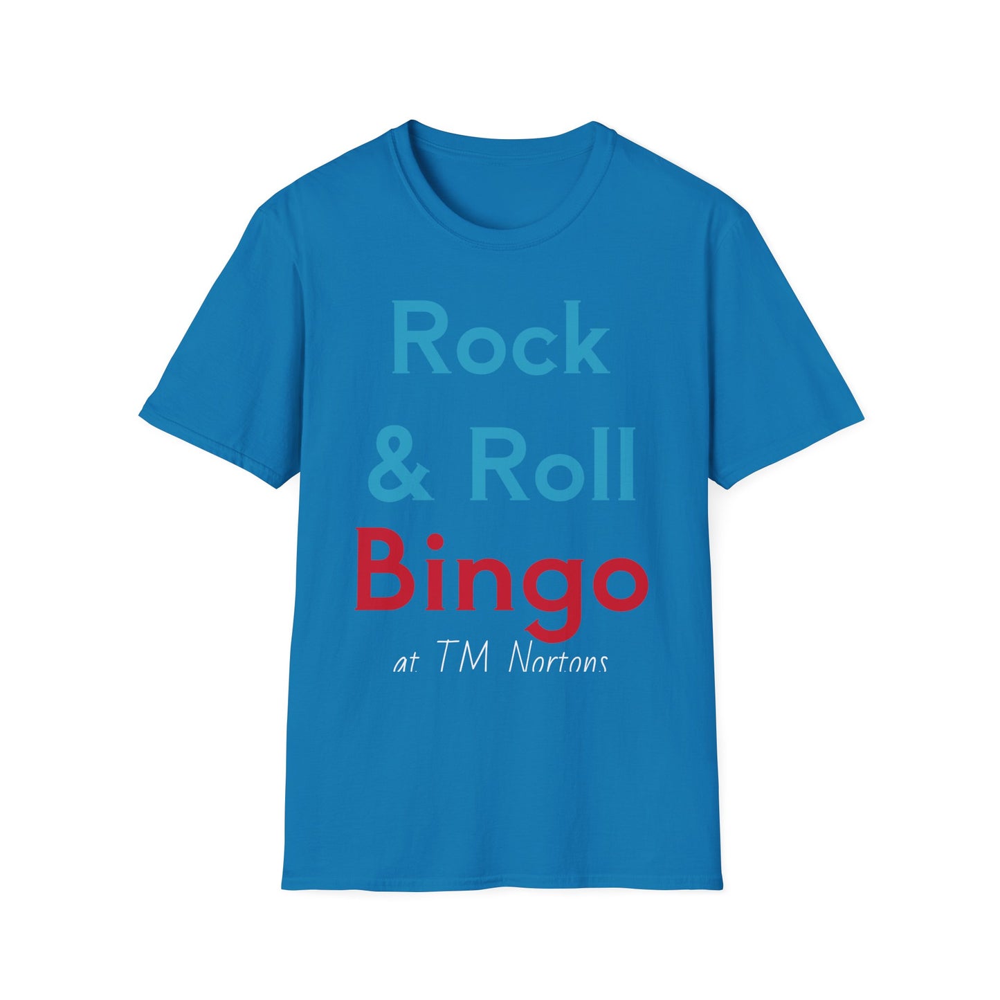 Rock and Roll Bingo - Unisex Softstyle T-Shirt