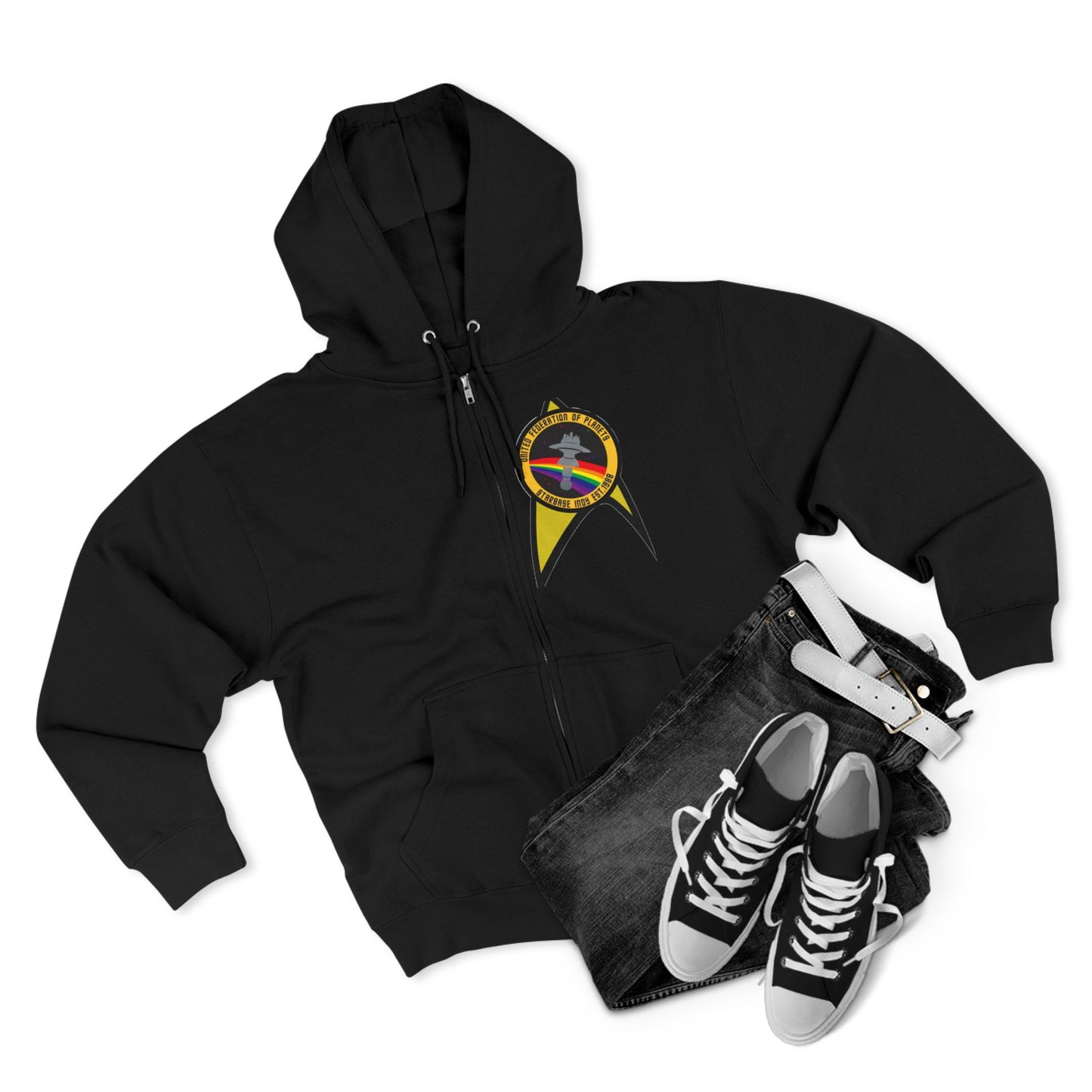 Starbase Indy Unisex Zip Hoodie