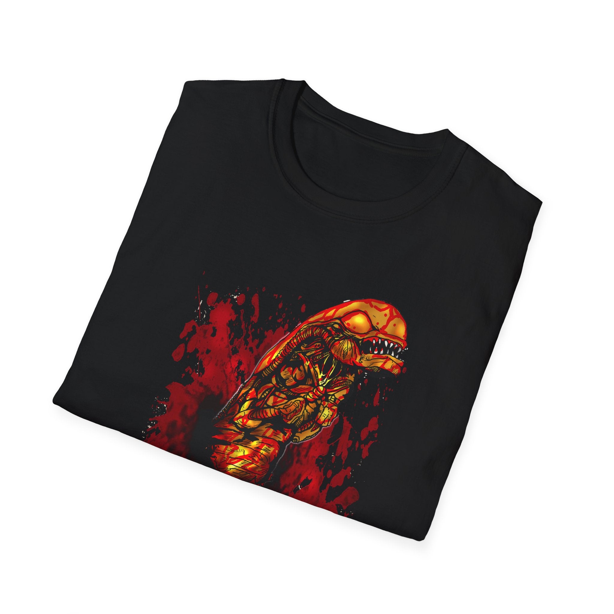 Alien Chest Burst Unisex Softstyle T-Shirt
