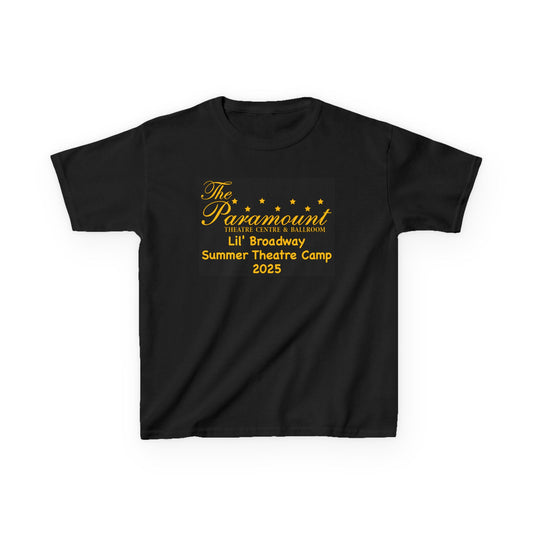 Lil' Broadway Kids Tee - Perfect for Theatre Camps, Summer Fun, Artsy Play, Gift for Young Performers, School Events