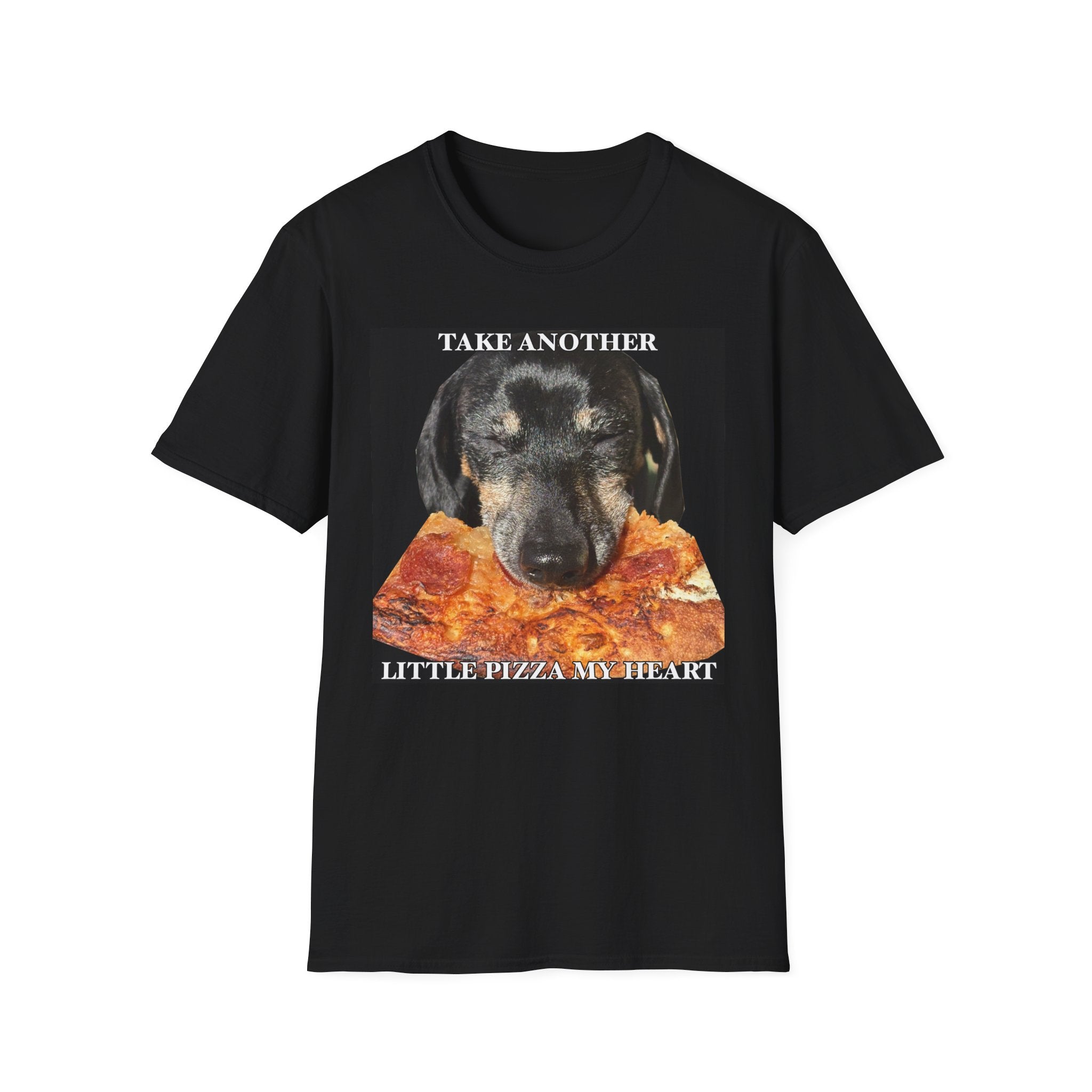 cute dog pizza tshirt